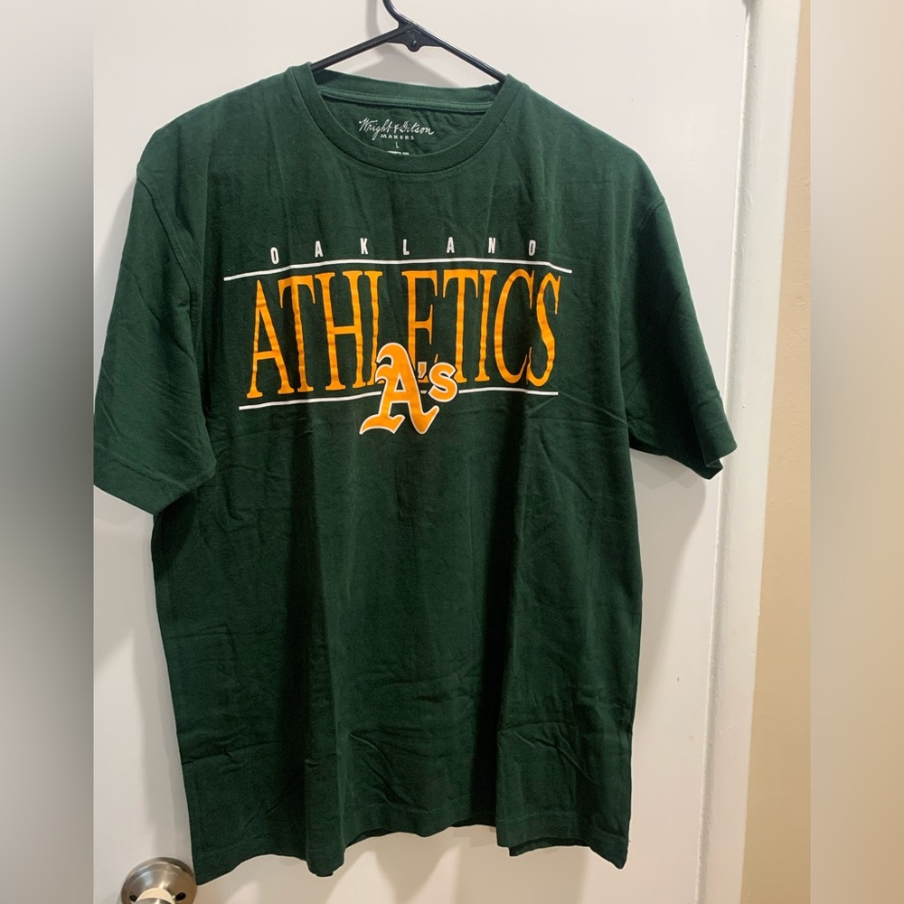Oakland A’s Baseball. Wright and Ditson Shirt. New, never worn.